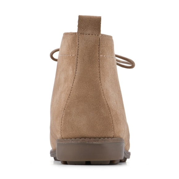 White Mountain Auburn Women's Genuine Suede Leather Lace Up Ankle Boots Size 9.5 - Picture 6 of 6